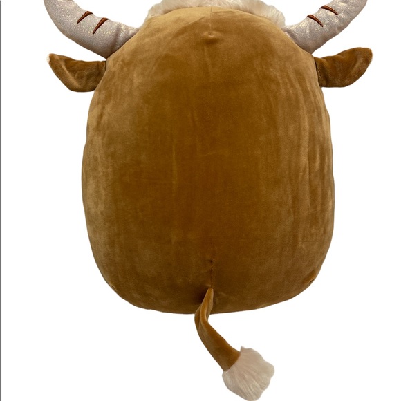 CARLTON 12” HIGHLAND COW LONGHORN FURRY NWT CB EXCLUSIVE SQUISHMALLOW RARE HTF - Picture 3 of 5